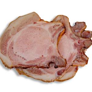 Chuleta ahumada rebanada