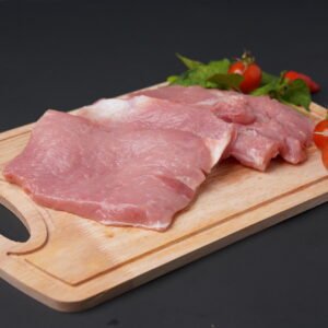 Puerco liso rebanado