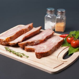 Bondiola ahumada rebanada